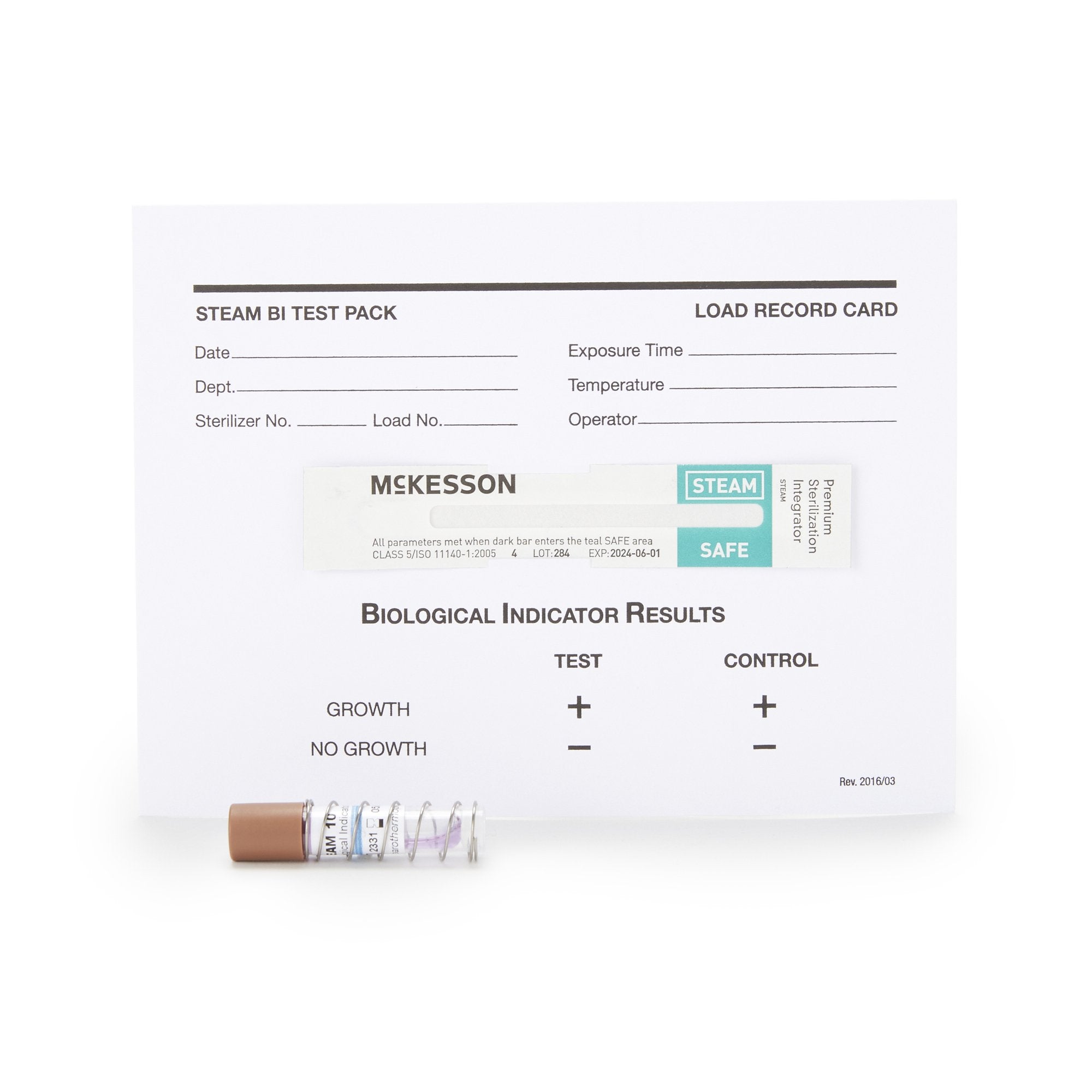 McKesson Sterilization Biological Indicator Pack