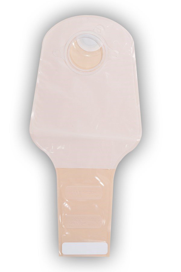 Sur-Fit Natura® Two-Piece Drainable Opaque Ostomy Pouch, 10 Inch Length, 1Â¾ Inch Flange