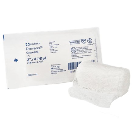 Dermacea Sterile Fluff Bandage Roll, 3 Inch x 4-1/8 Yard