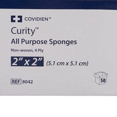 Curity Sterile Nonwoven Sponge, 2 x 2 Inch