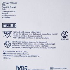 Dermacea Sterile USP Type VII Gauze Sponge, 2 x 2 Inch