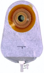Assura® One-Piece Drainable Transparent Urostomy Pouch, 10Â¾ Inch Length, 1-3/8 Inch Stoma