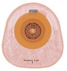One-Piece Closed End Transparent Colostomy Pouch, 5Â¾ Inch Length, 1/2 to 1Â½ Inch Stoma