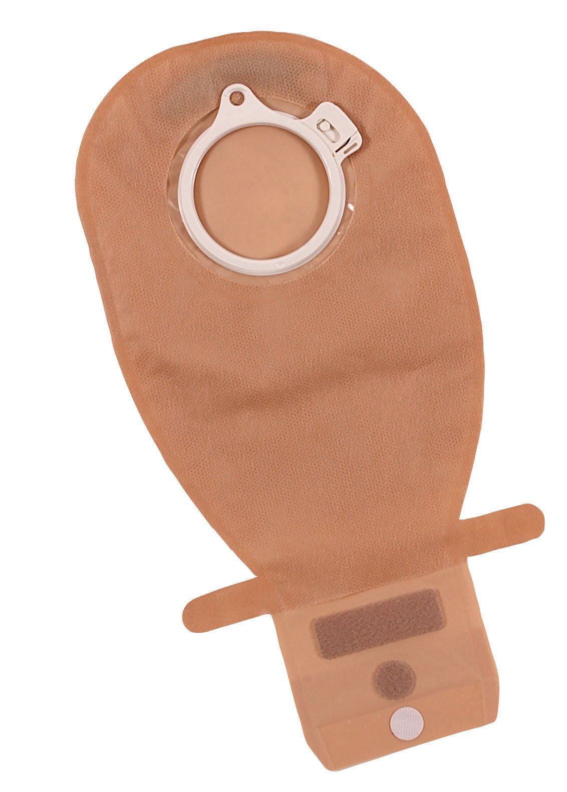Assura® EasiClose Two-Piece Drainable Opaque Ostomy Pouch, 10 Inch Length