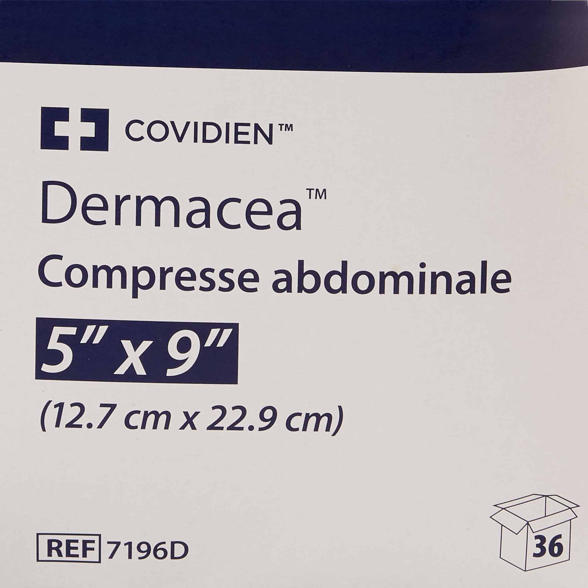Dermacea Sterile Abdominal Pad, 5 x 9 Inch