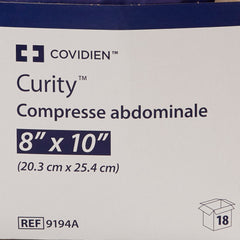 Curity Sterile Abdominal Pad, 8 x 10 Inch