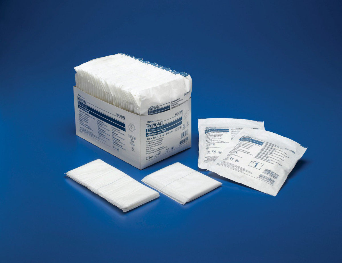 Dermacea NonSterile Abdominal Pad, 7-1/2 x 8 Inch