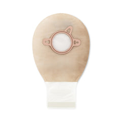 New Image Two-Piece Drainable Beige Filtered Ostomy Pouch, 7 Inch Length, 1Â¾ Inch Flange