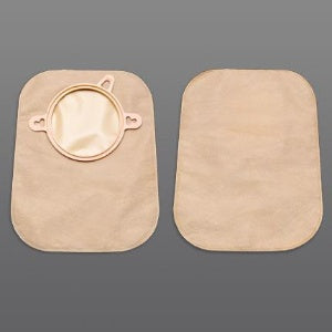 Hollister New Image® Two-Piece Closed End Beige Ostomy Pouch, 7 Inch Length, 2Â¼ Inch Stoma