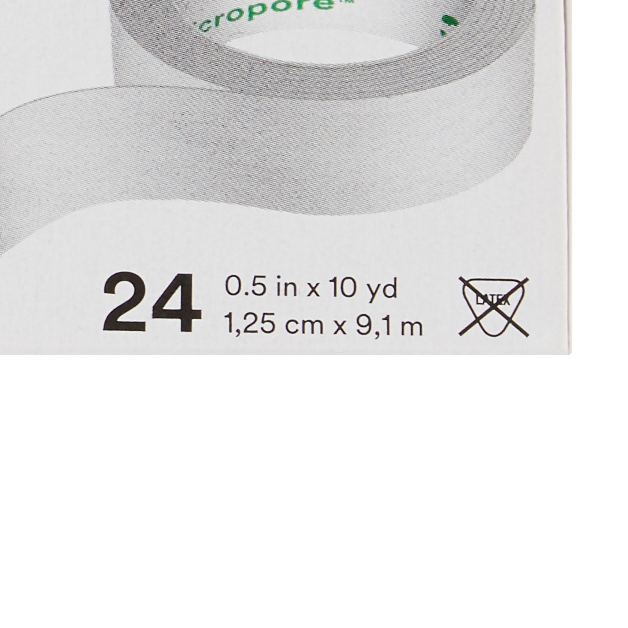 3M Micropore Paper Medical Tape, 1/2 Inch x 10 Yard, White
