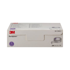 3M Durapore Silk-Like Cloth Medical Tape, 1/2 Inch x 10 Yard, White