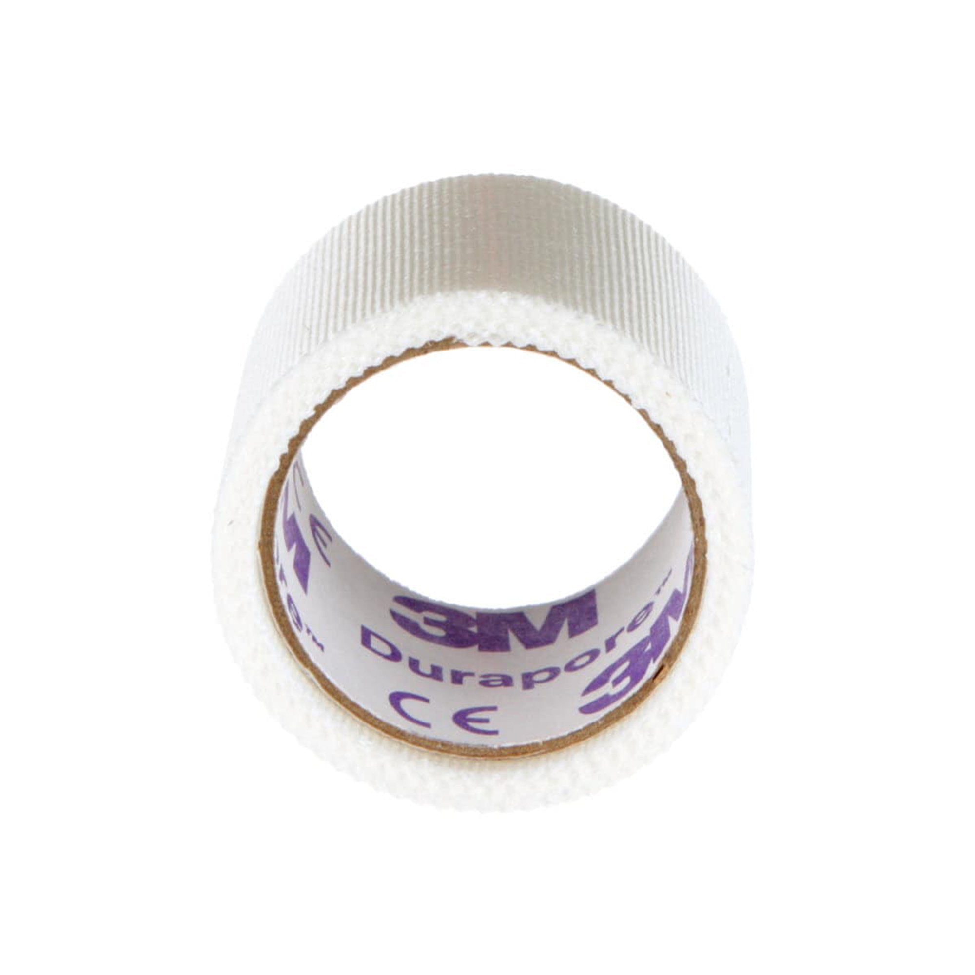 3M Durapore Silk-Like Cloth Medical Tape, 1 Inch x 1-1/2 Yard, White