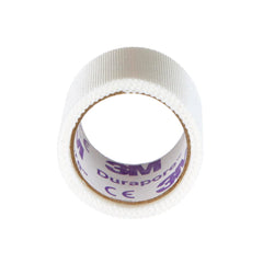 3M Durapore Silk-Like Cloth Medical Tape, 1 Inch x 1-1/2 Yard, White
