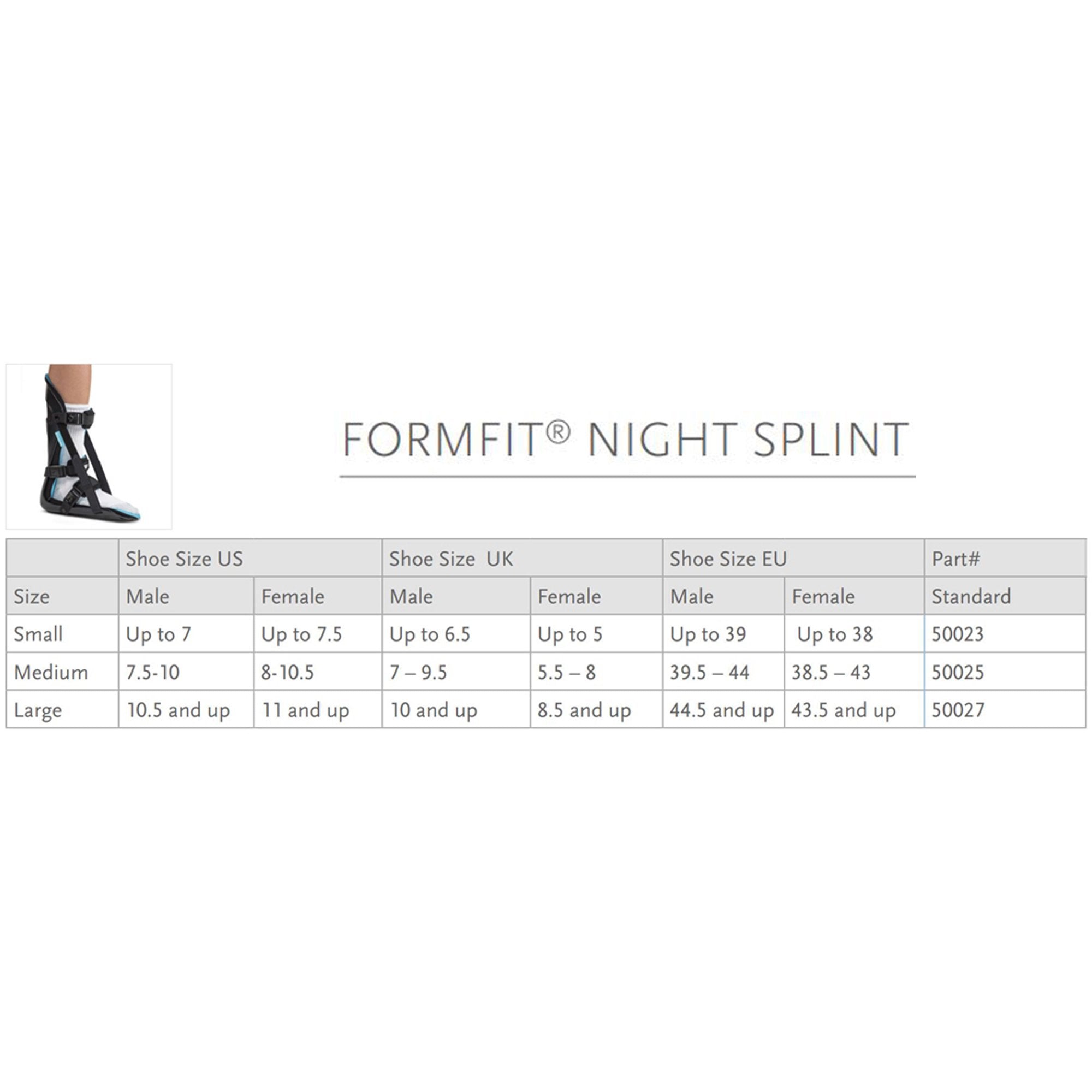 Ossur® FormFit® Night Splint, Medium