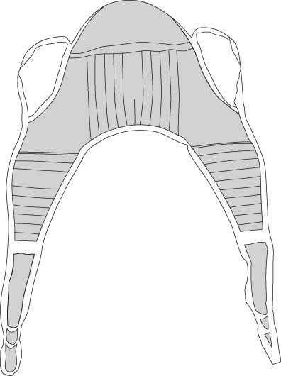 drive Seat U Sling with Head Support, Large