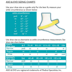 ASO® Speed Lacer Ankle Brace, Medium