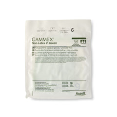 Gammex® Non-Latex PI Green Polyisoprene Surgical Glove, Size 6, Light Green