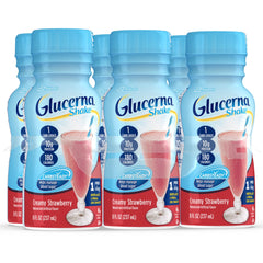 Glucerna® Shake Strawberry Oral Supplement, 8 oz. Bottle