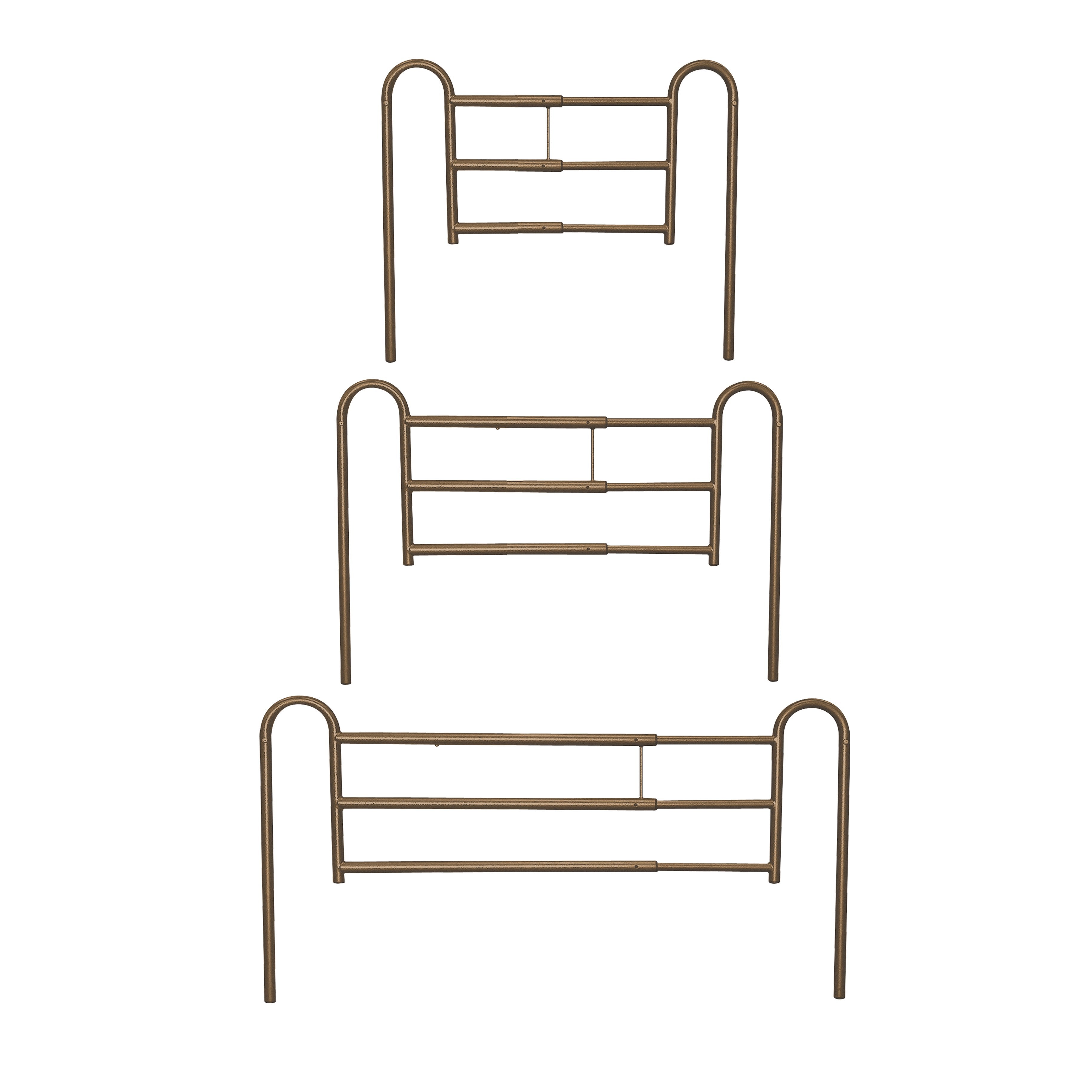 drive Adjustable Length Home-Style Bed Rail