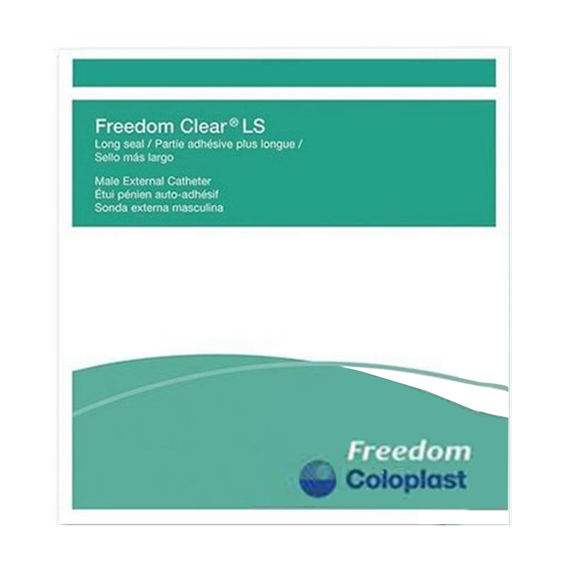 Coloplast Freedom Clear® LS Male External Catheter, Small