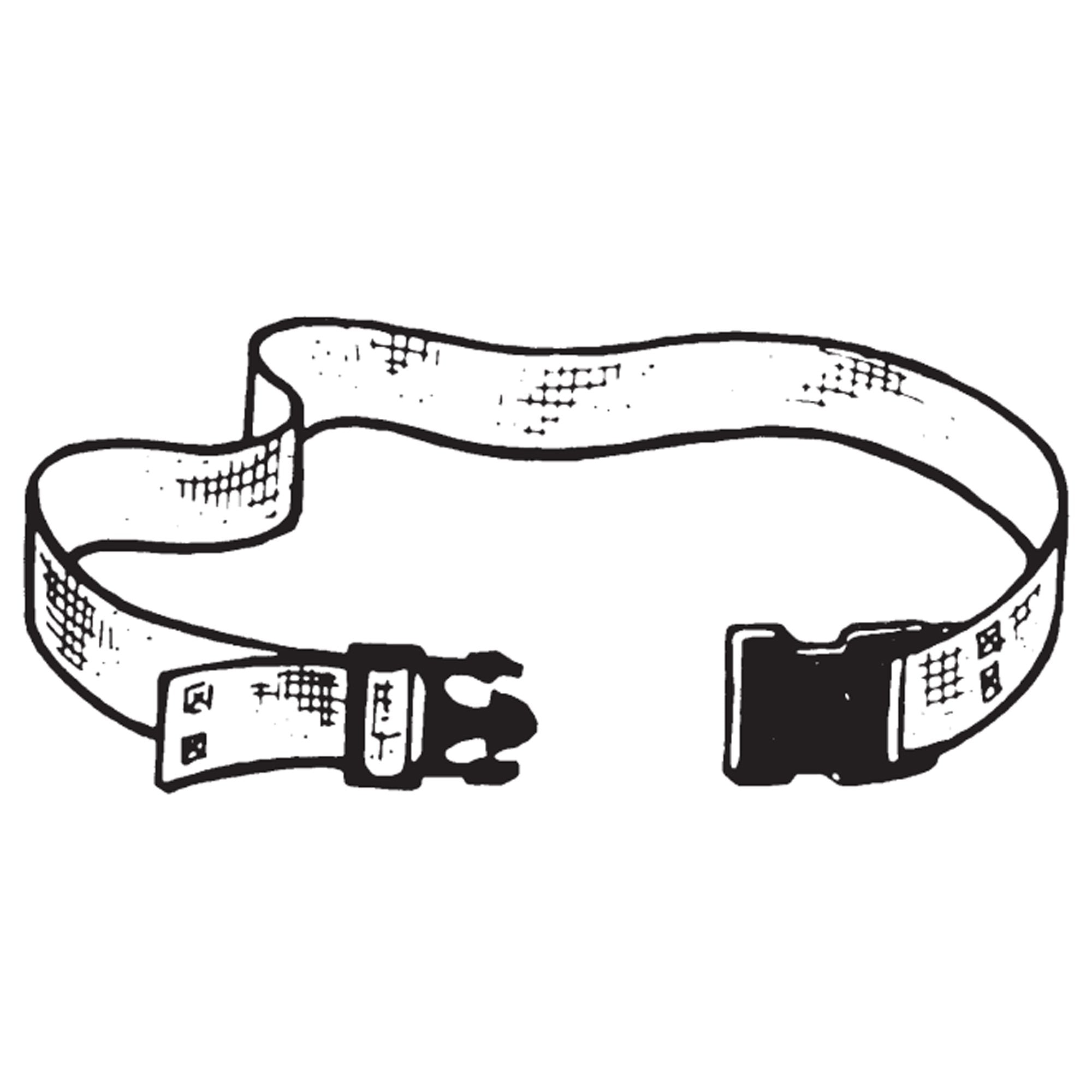 SkiL-Care PathoShield Gait Belt, Stars & Stripes, 72 Inch