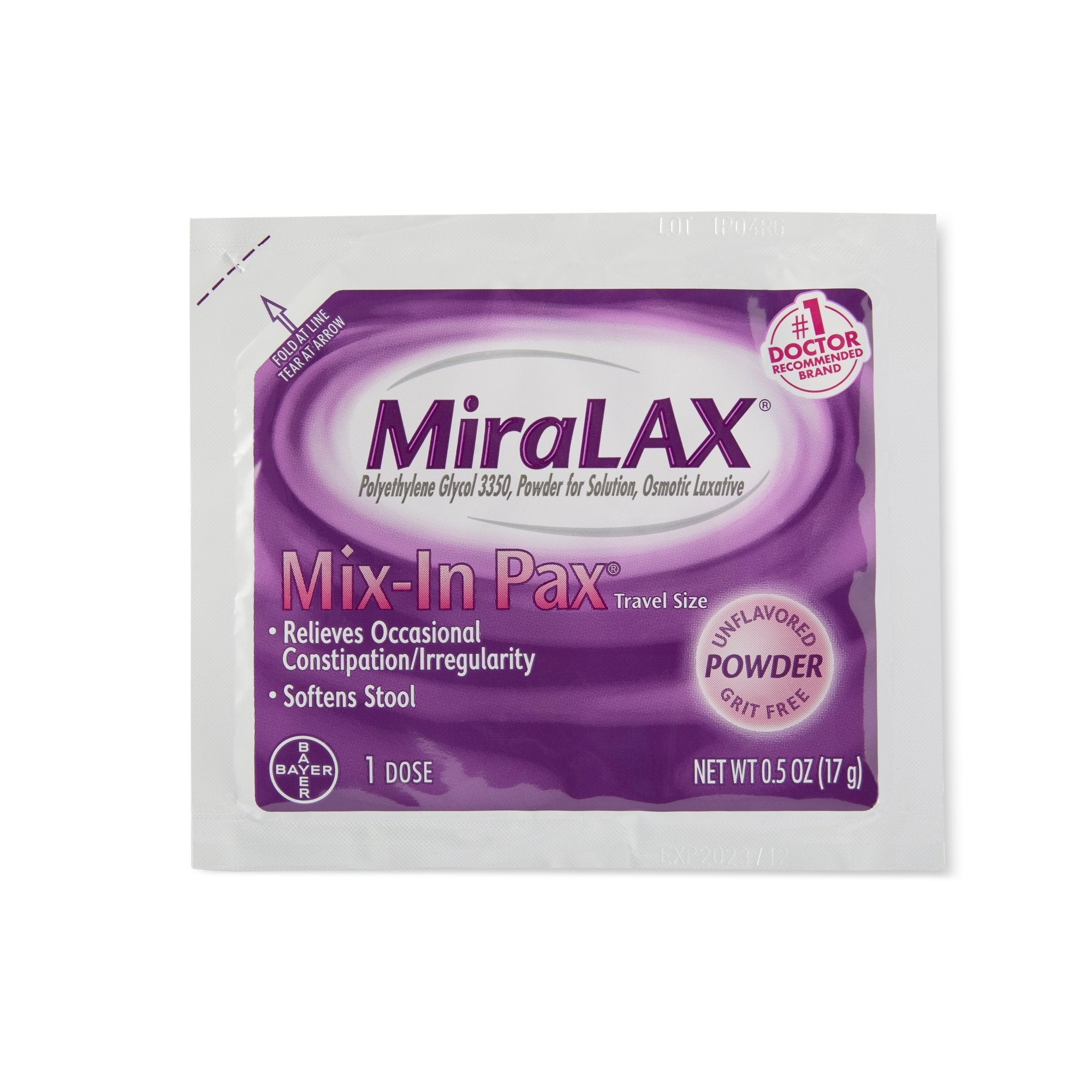 MiraLAX® Polyethylene Glycol 3350 Laxative