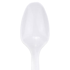 McKesson White Polypropylene Spoon, 5Â½ Inch Long