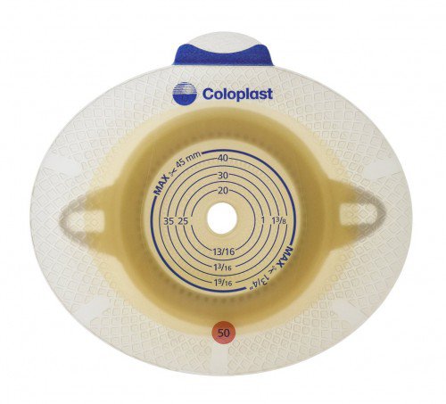 SenSura® Flex Xpro Ostomy Barrier With 1 3/16 Inch Stoma Opening