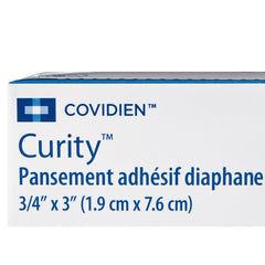 Curity Sheer Adhesive Strip, Â¾ x 3 Inch