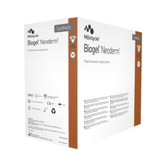 Biogel® NeoDerm® Polyisoprene Surgical Glove, Size 6, Light Brown