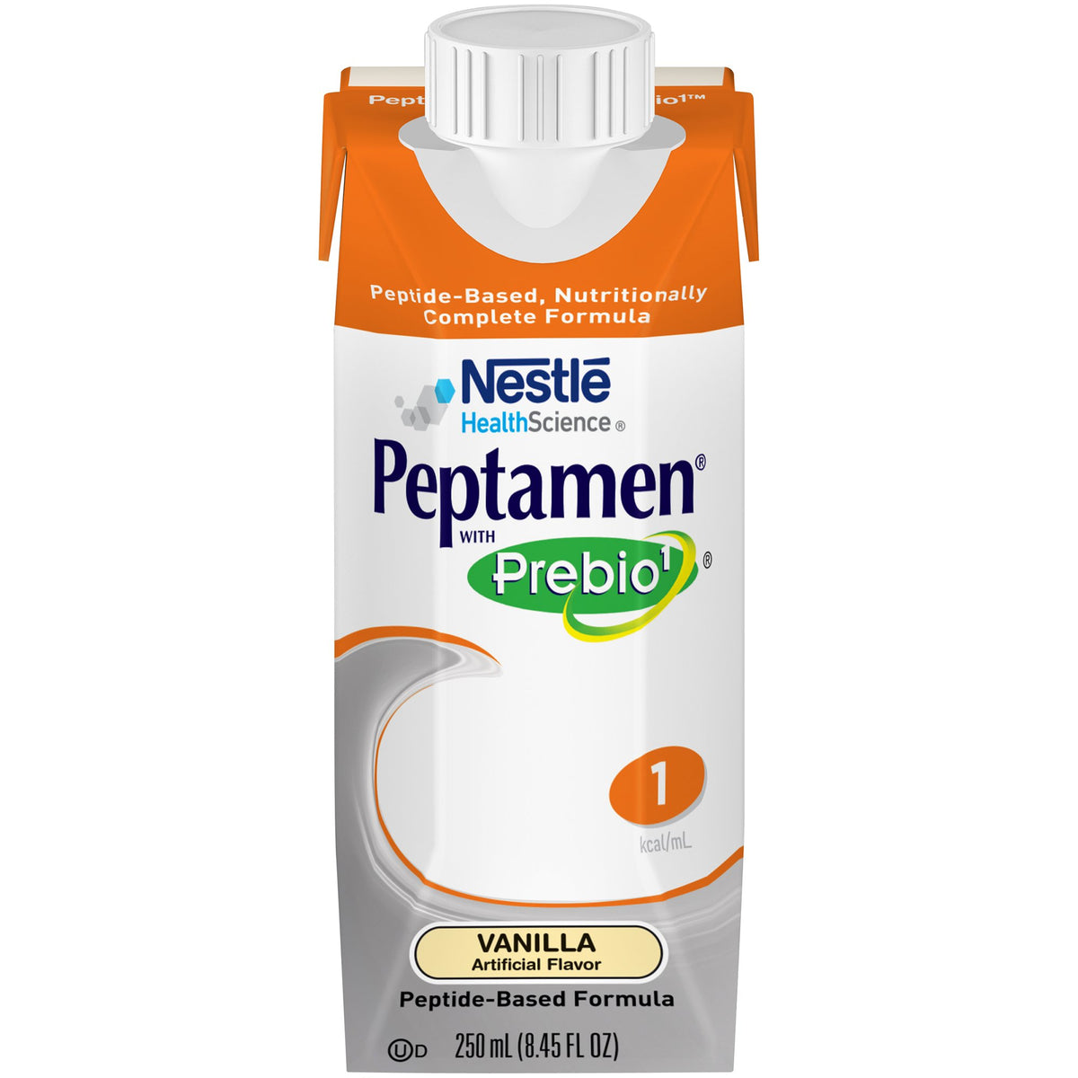 Peptamen® with Prebio 1 Vanilla Oral Supplement / Tube Feeding Formula, 250 mL Carton