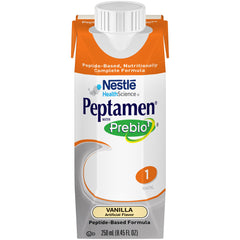 Peptamen® with Prebio 1 Vanilla Oral Supplement / Tube Feeding Formula, 250 mL Carton
