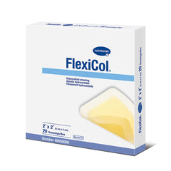FlexiCol® Hydrocolloid Dressing, 2 x 2 Inch
