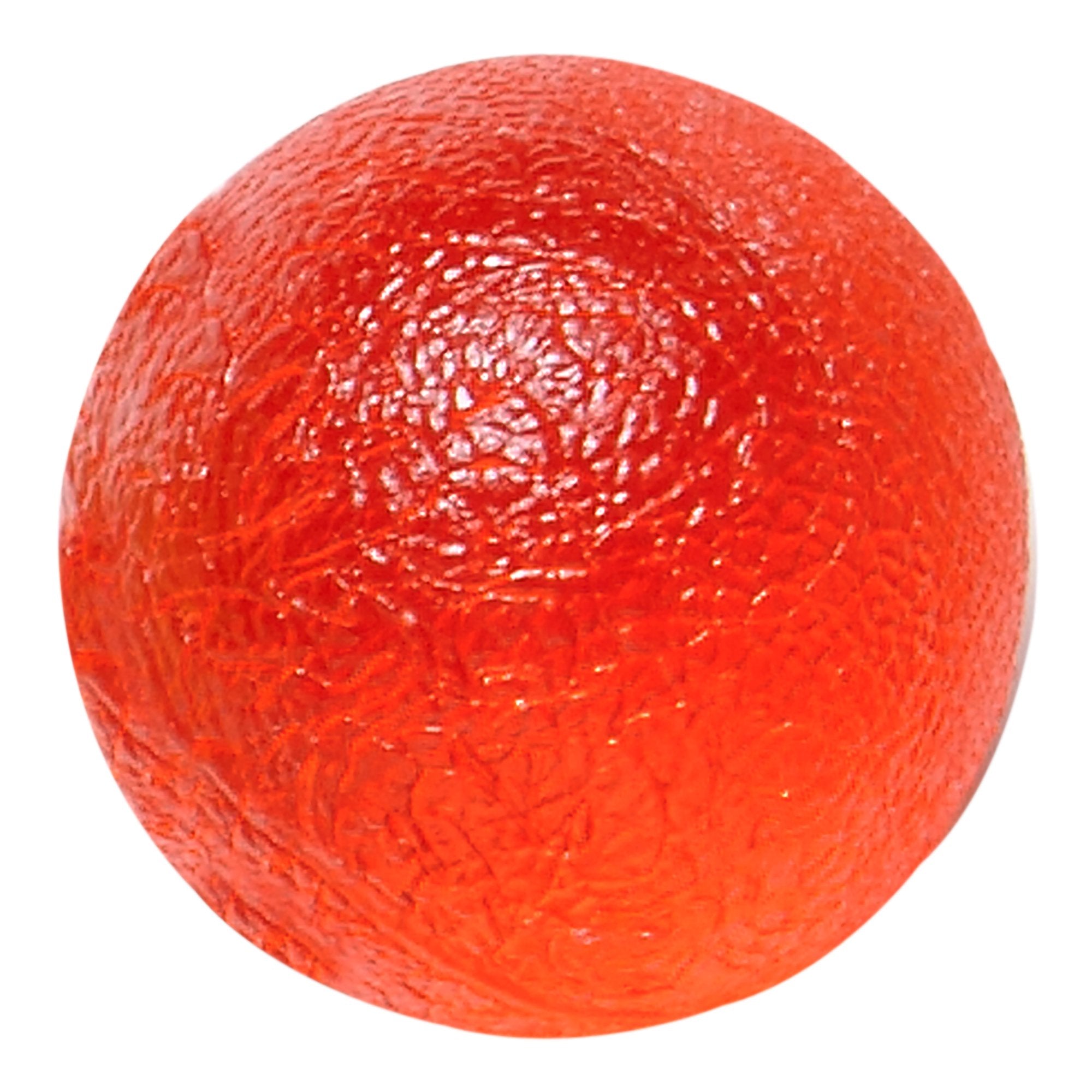 CanDo® Standard Circular Gel Squeeze Ball, Red, Light