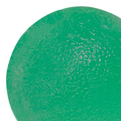 CanDo® Standard Gel Squeeze Ball, Green, Medium