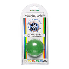 CanDo® Standard Gel Squeeze Ball, Green, Medium