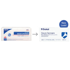 Dukal NonSterile Gauze Sponge, 4 x 4 Inch