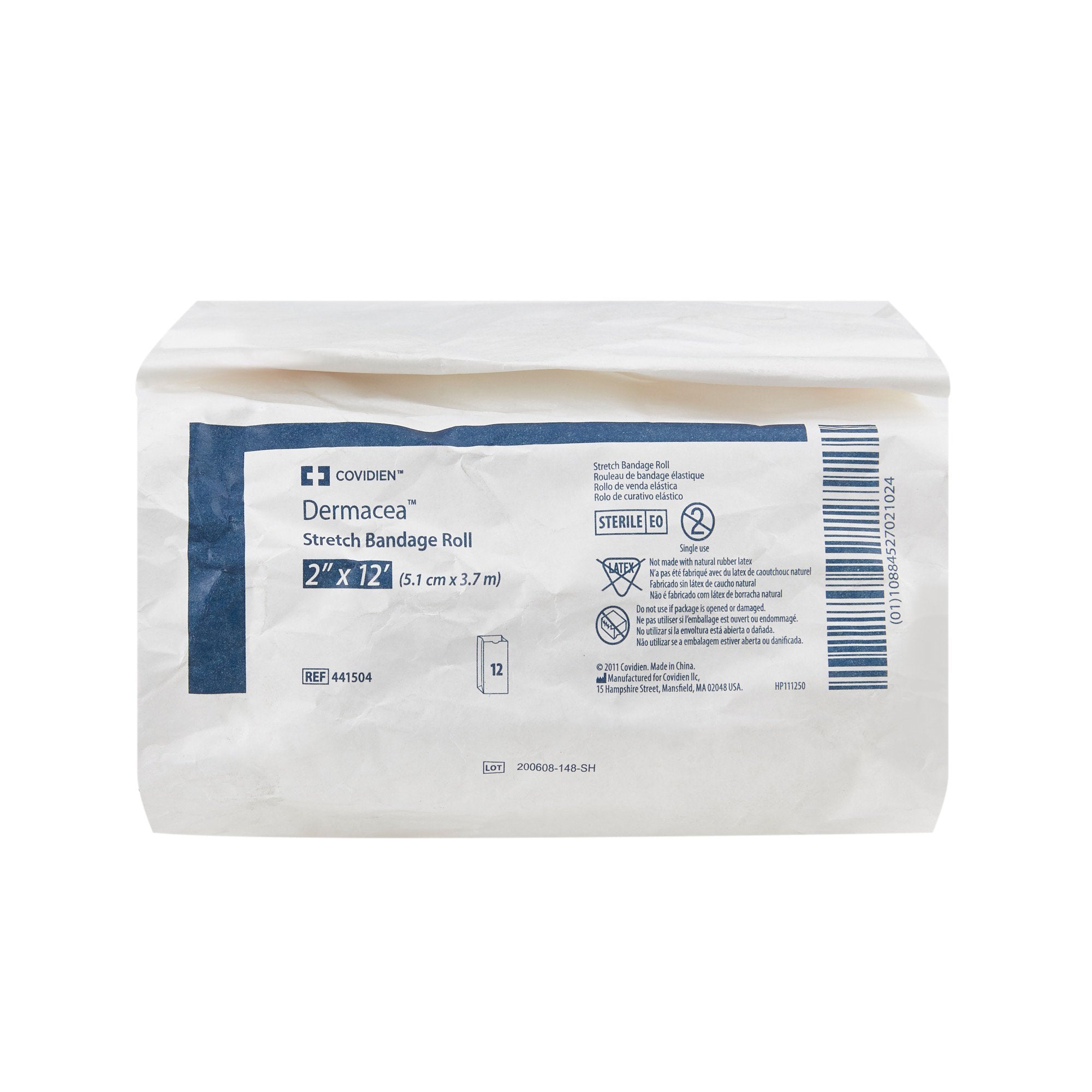Dermacea Sterile Conforming Bandage, 2 Inch x 4 Yard
