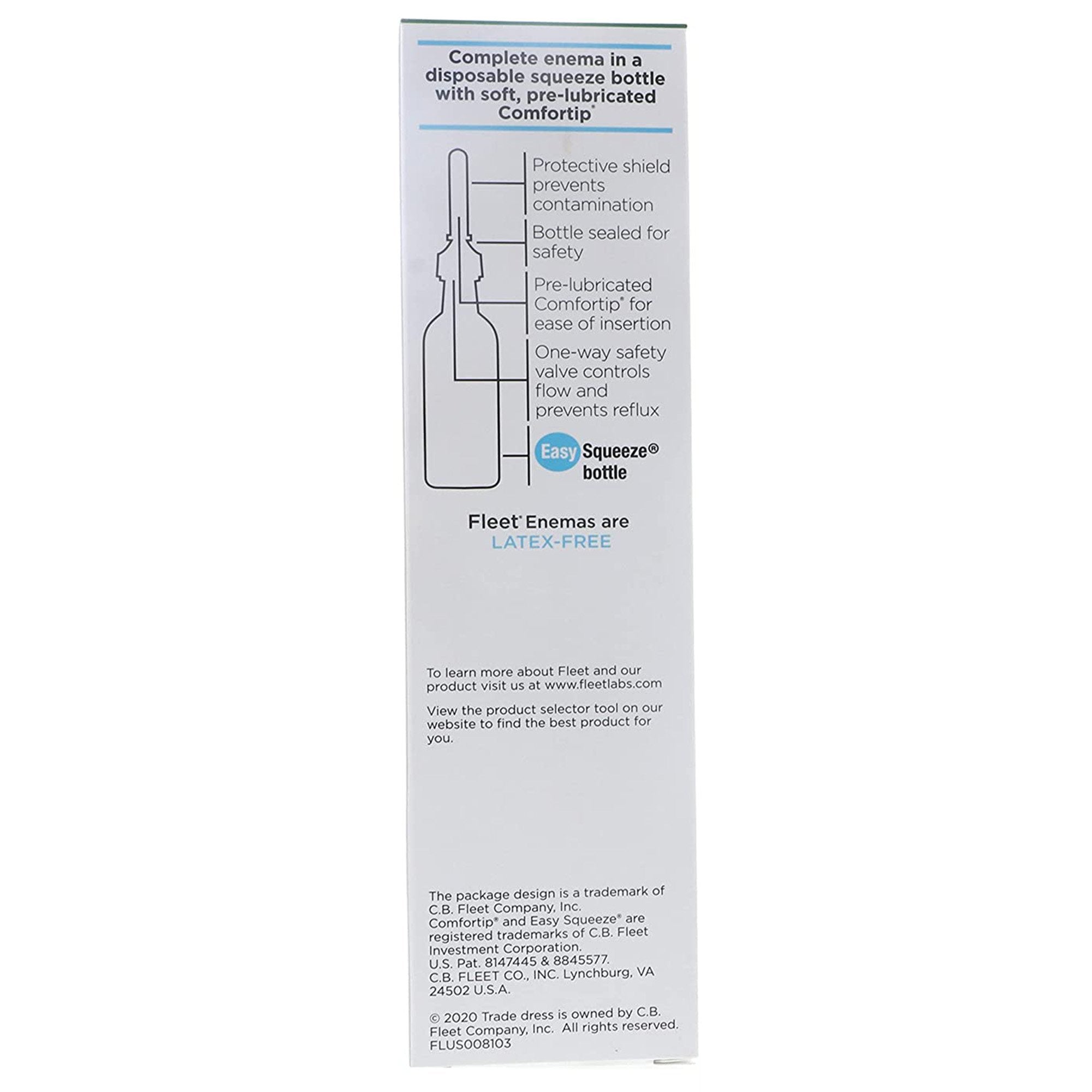 Fleet® Monobasic Sodium Phosphate / Dibasic Sodium Phosphate Enema, 7.8 oz.