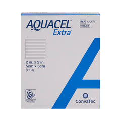 Aquacel® Extra Hydrofiber Dressing, 2 Ã— 2 Inch