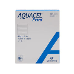 Aquacel® Extra Hydrofiber Dressing, 4 x 5 Inch