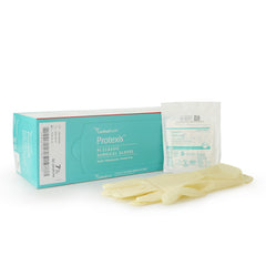 Protexis PI Classic Polyisoprene Surgical Glove, Size 7.5, Ivory