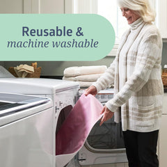 Medline - MDTR1227073AZ Softnit 300 Washable Underpads, Pack of 4 Large Bed Pads, 34" x 36",