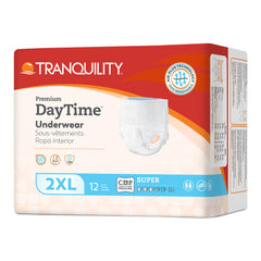 Tranquility® Premium DayTime Heavy Protection Absorbent Underwear, 2X-Large