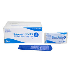 Dynarex® Single Tread Slipper Socks, Large