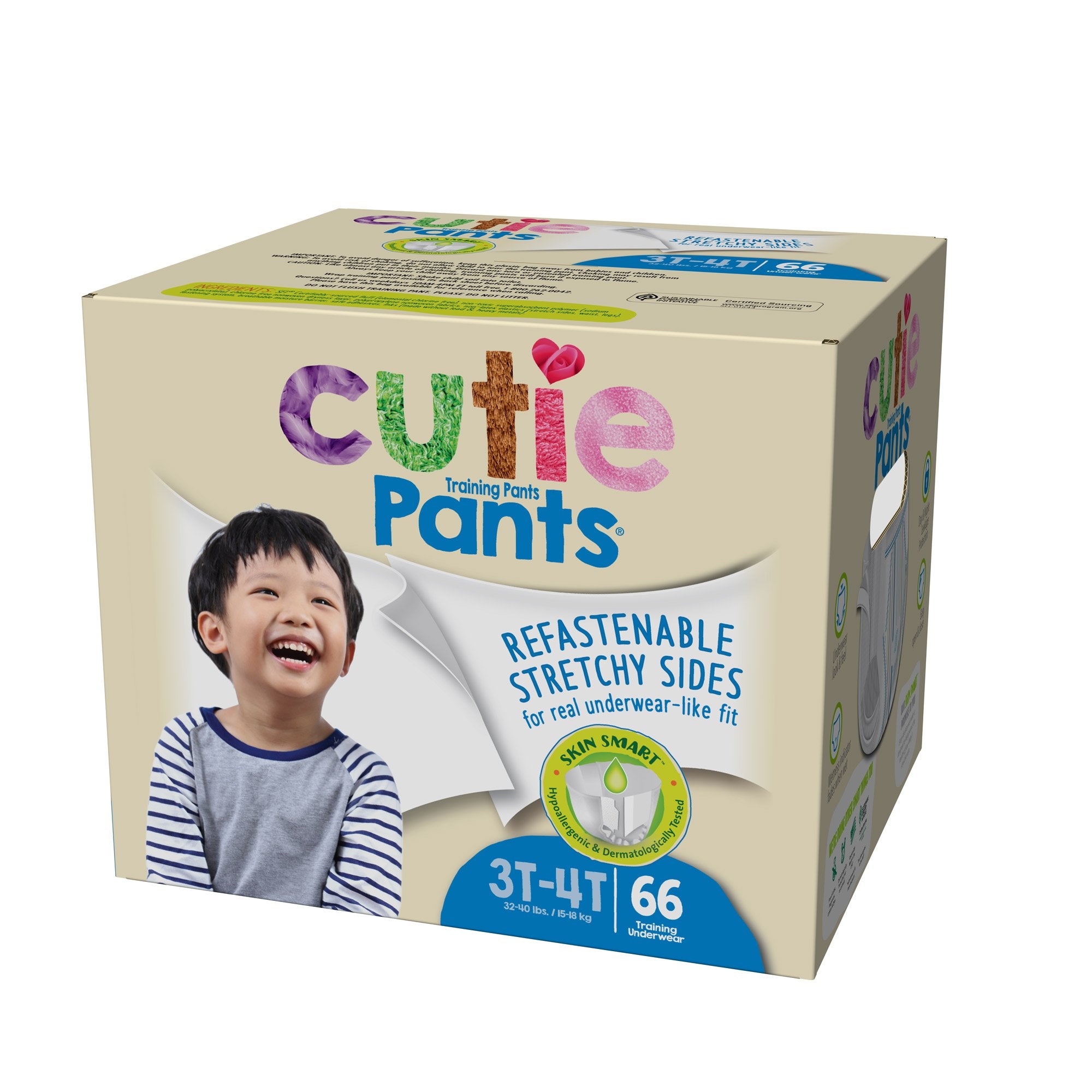 Cutie Pants Training Pants, 3T to 4T