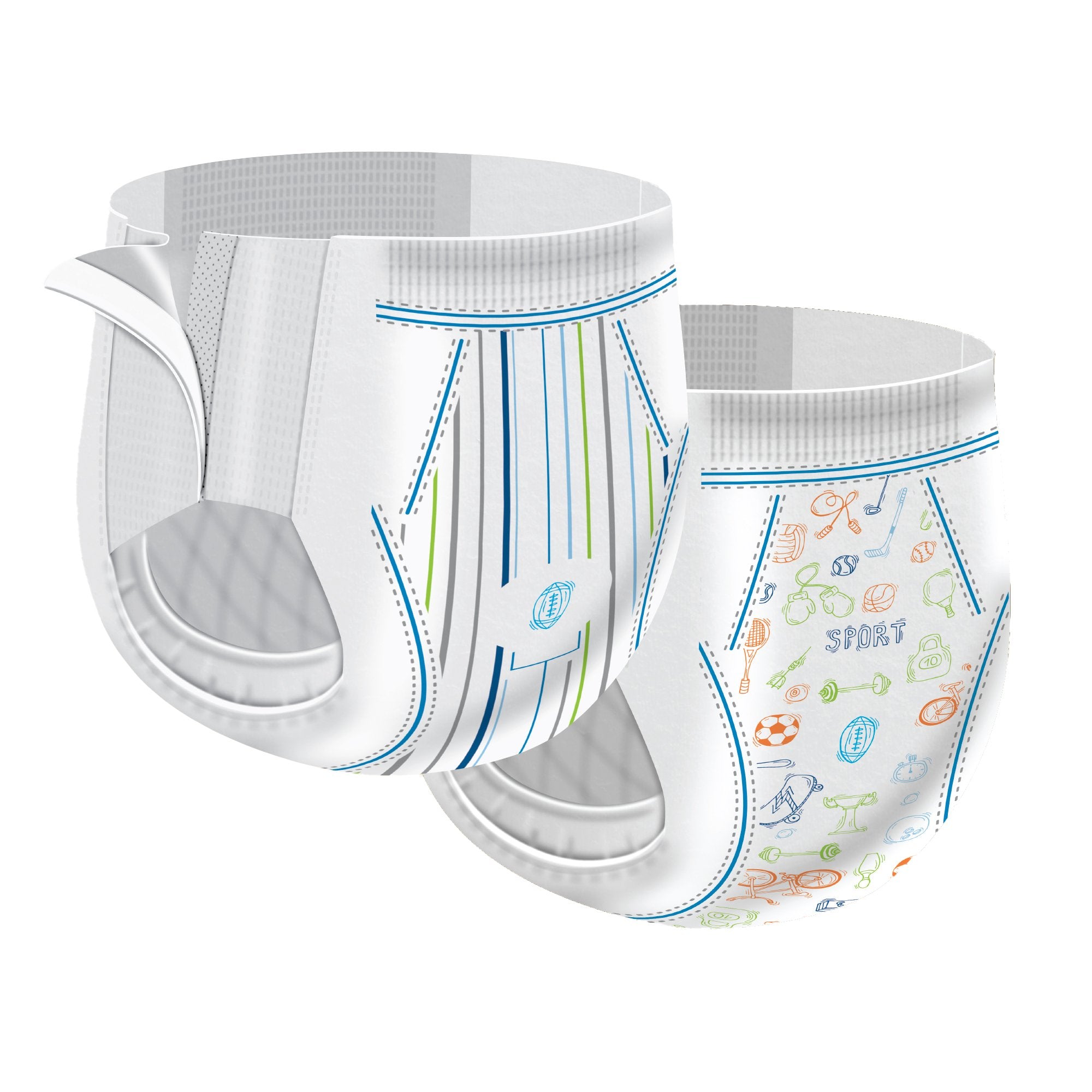 Cutie Pants Training Pants, 3T to 4T