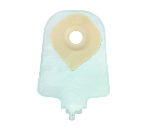 Securi-T One-Piece Drainable Transparent Urostomy Pouch, 9 Inch Length, 1Â¼ Inch Stoma