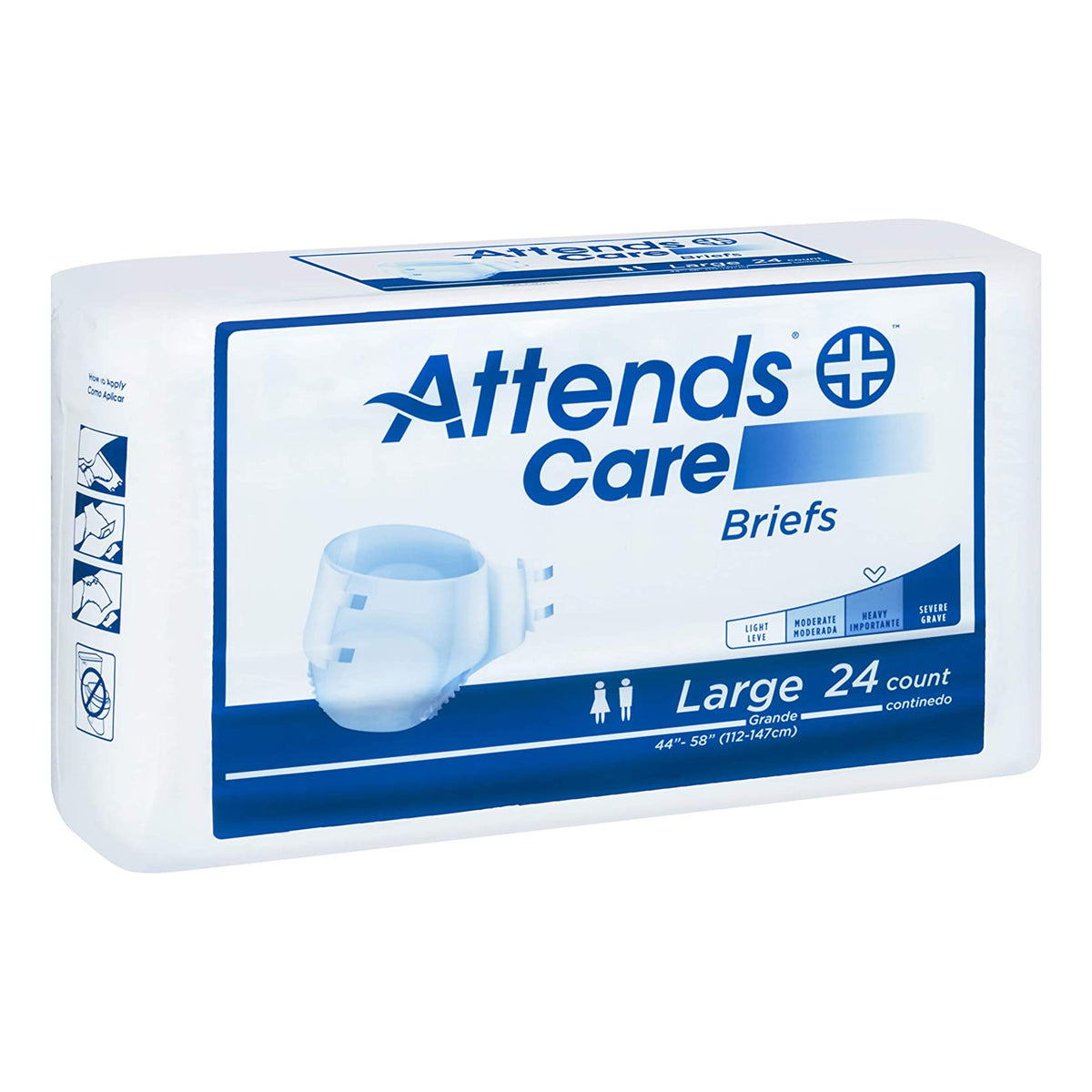 Attends® Care Heavy Incontinence Brief, Large