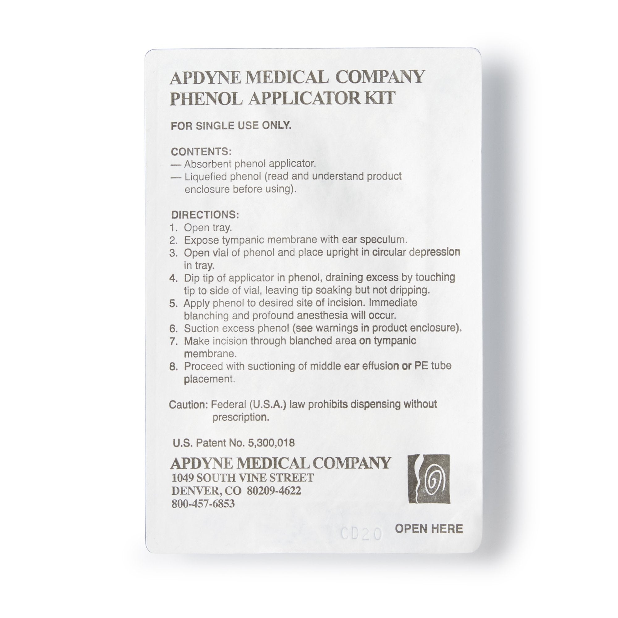 Apdyne Phenol Applicator Kit